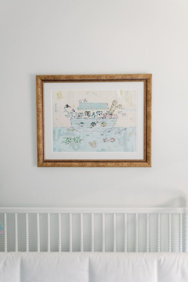 Noah’s Ark V Nursery Fine Art Print