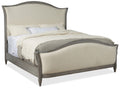 Ciao Bella — Queen Upholstered Bed (Speckled Gray)