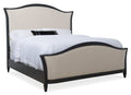 Ciao Bella — California King Upholstered Bed (Black)
