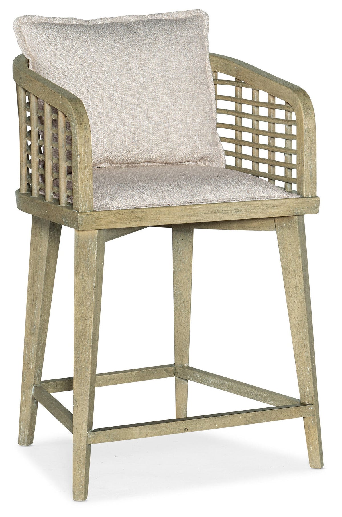 Barstools & Counter Stools — Barrel Back Counter Stool (6015-75350-80)