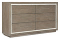 Serenity — Mainstay Six-Drawer Dresser