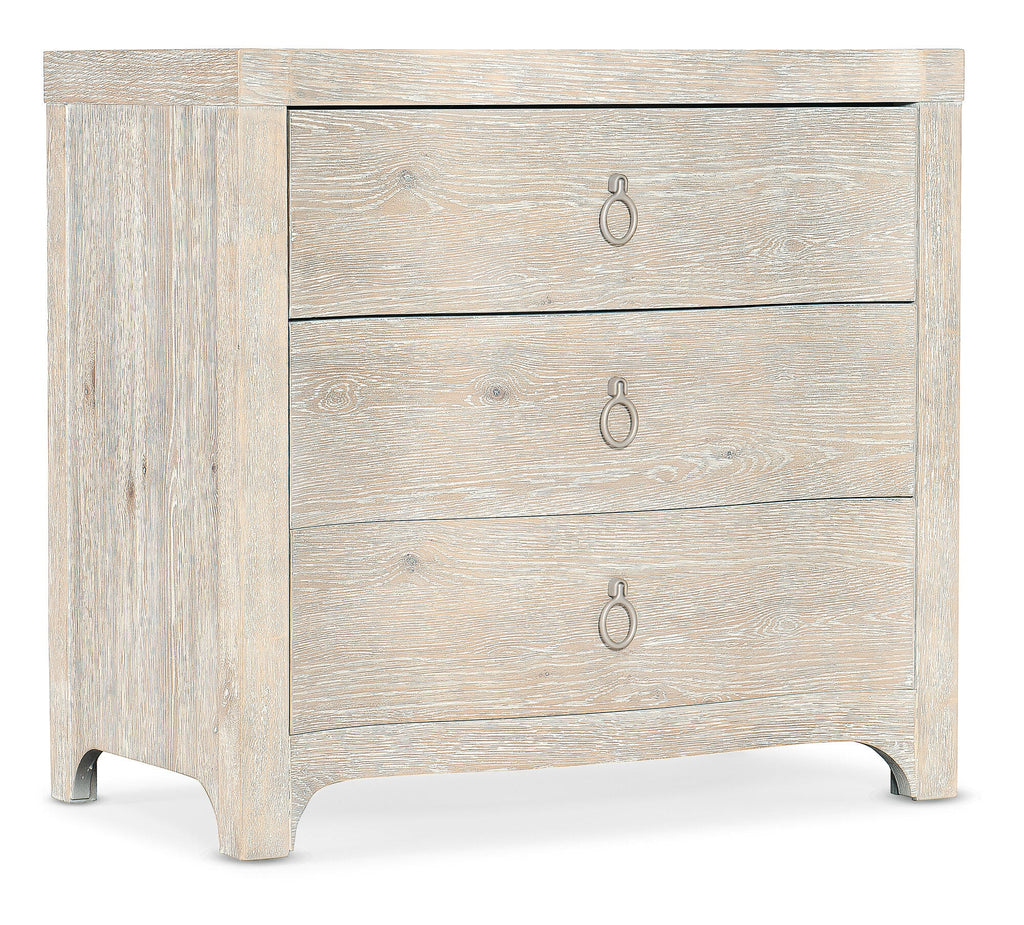 Serenity Bedroom Suite — Serenity — Antigua Three-Drawer Nightstand (6350-90116-80)