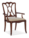Charleston Upholstered Seat Arm Chair