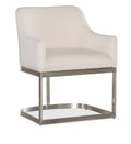 Modern Mood Upholstered Arm Chair Metal Base