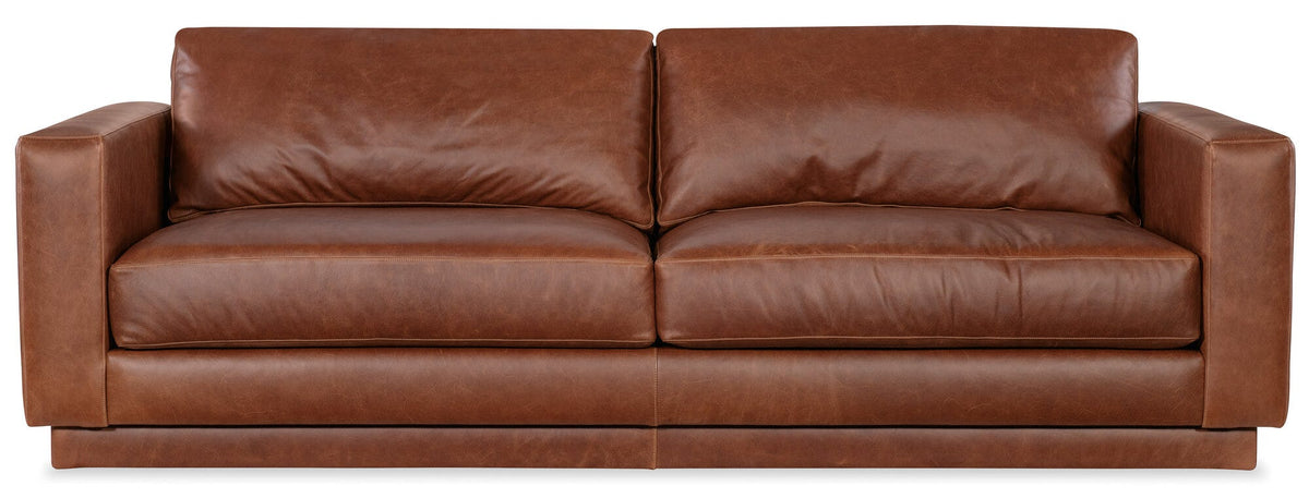 Flynn 8 ft. Leather Sofa