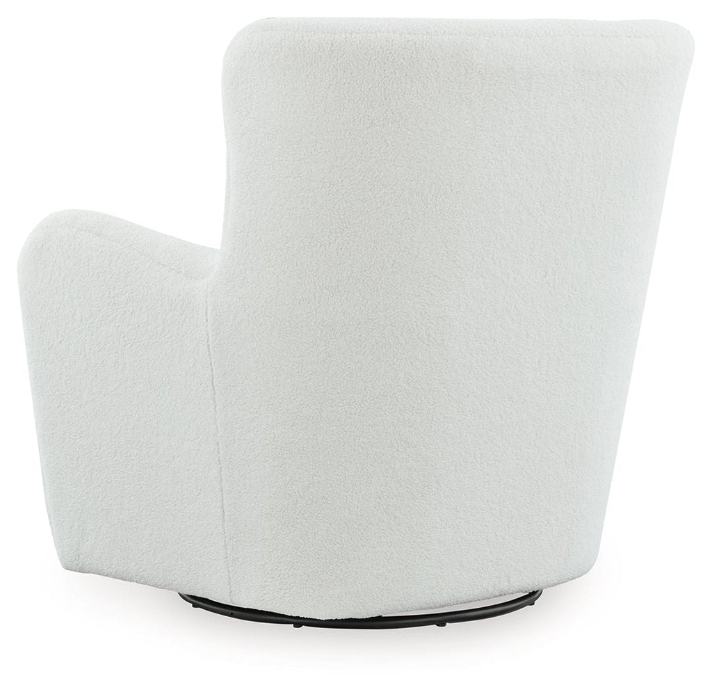Rowenburg Swivel Glider Accent Chair