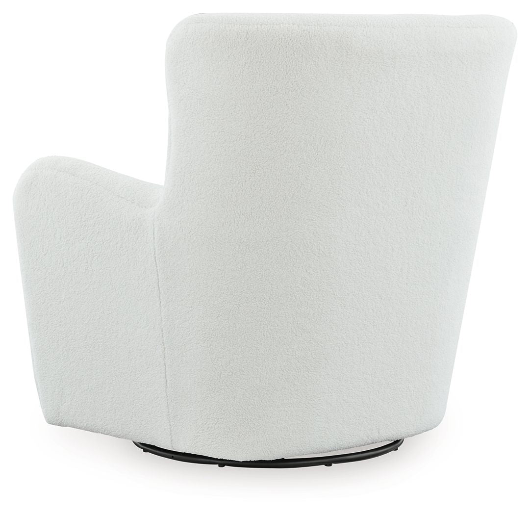 Rowenburg Swivel Glider Accent Chair