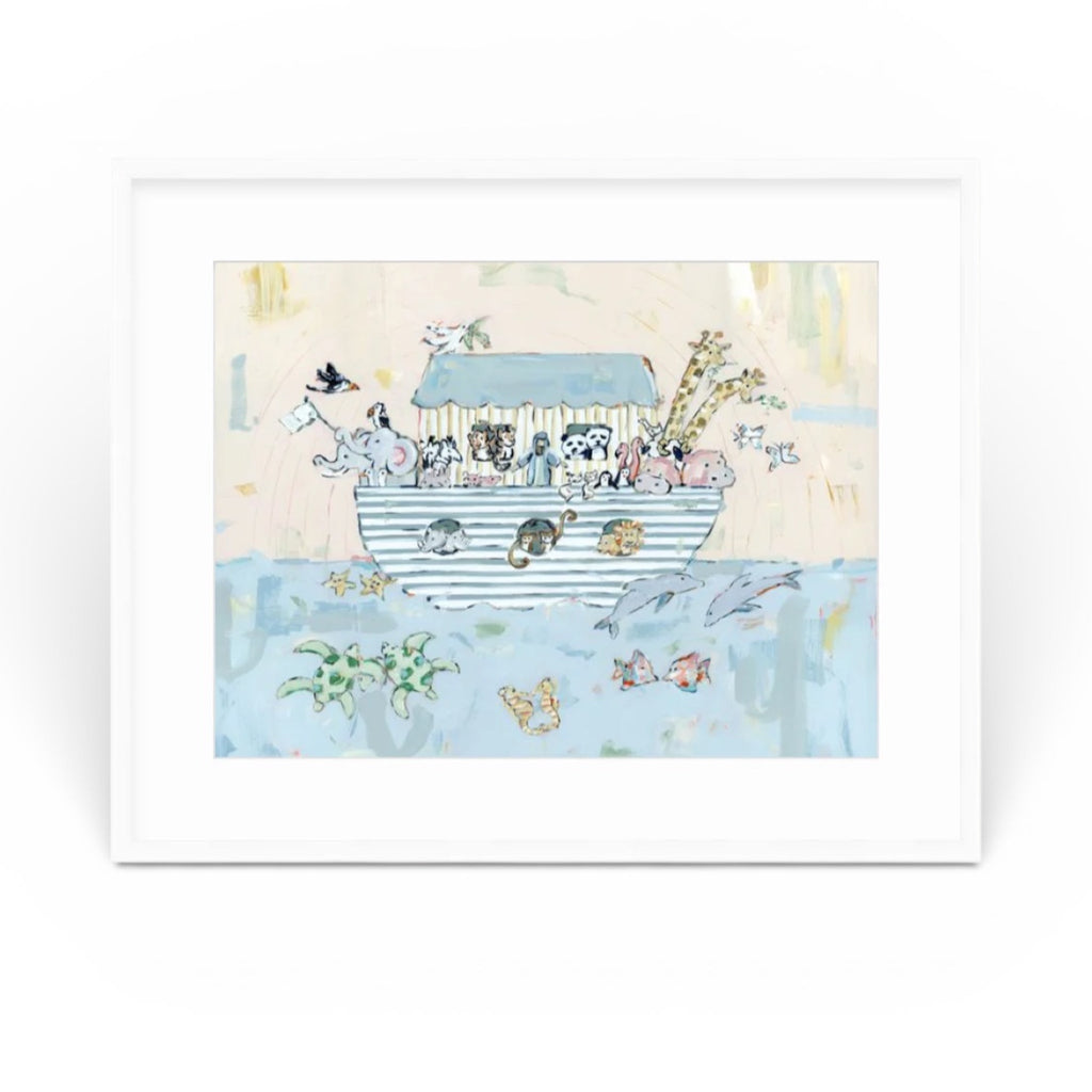 Noah’s Ark V Nursery Fine Art Print