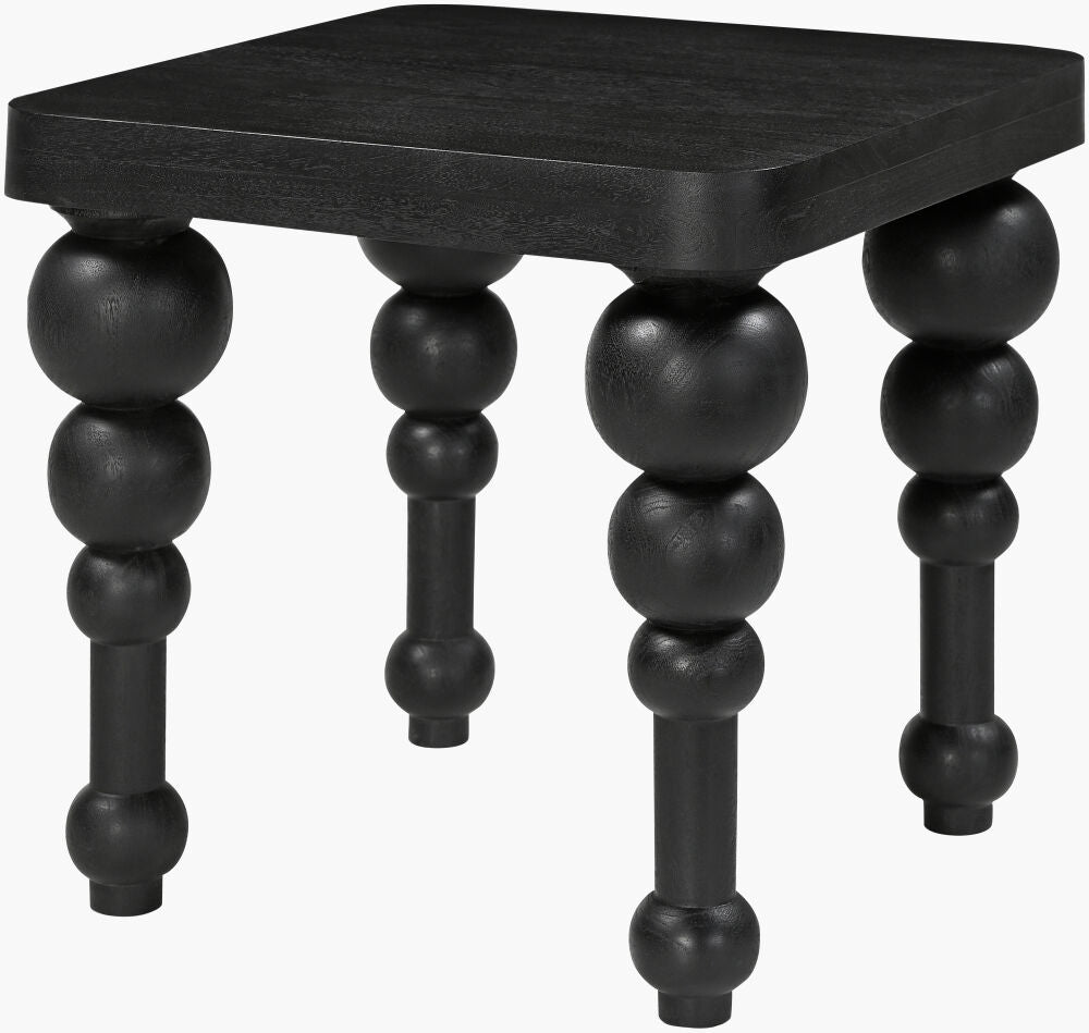 Surya Akado End Table - Mango Wood