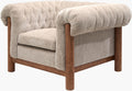 Surya Alden Accent Chair - Light Beige