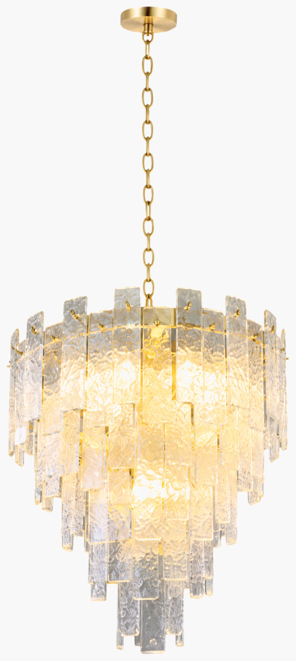 Caelo Chandelier – Antiqued Metallic-Brass – image 2