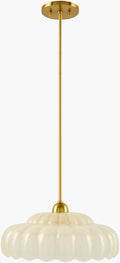 Corinne Pendant – Plated Cream – image 1