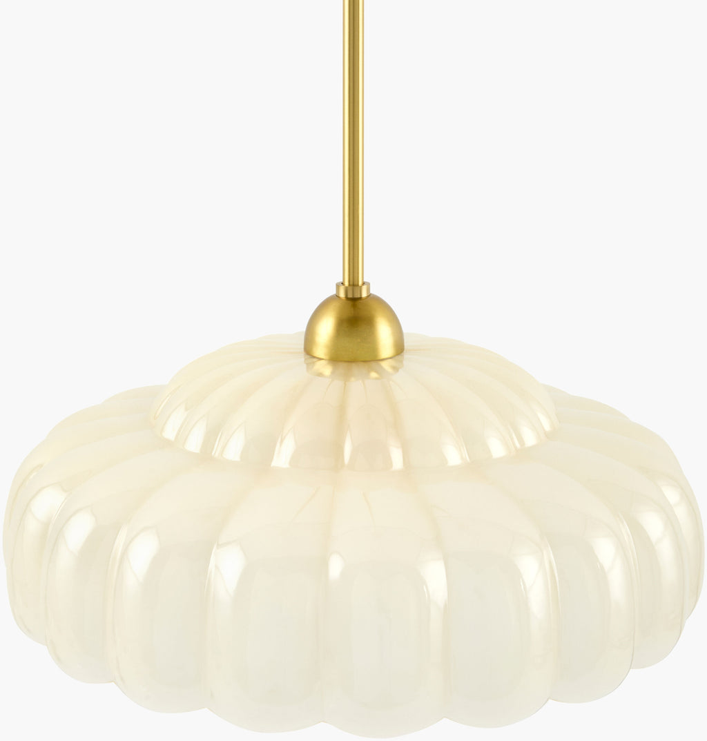 Corinne Pendant – Plated Cream – image 2
