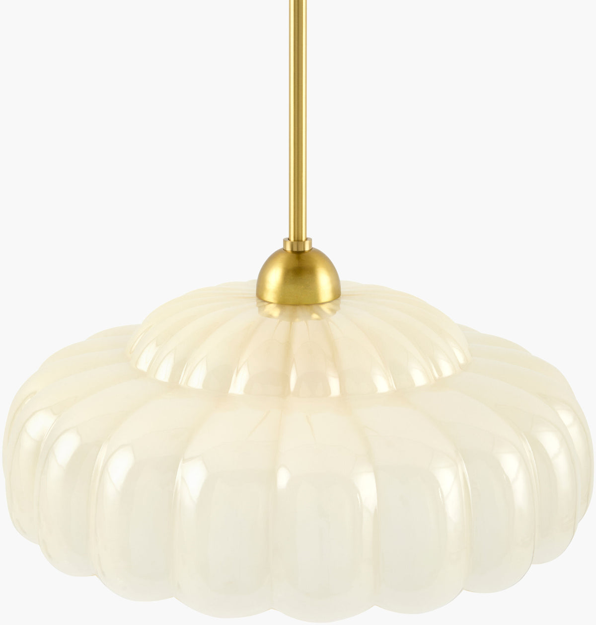 Corinne Pendant – Plated Cream – image 2