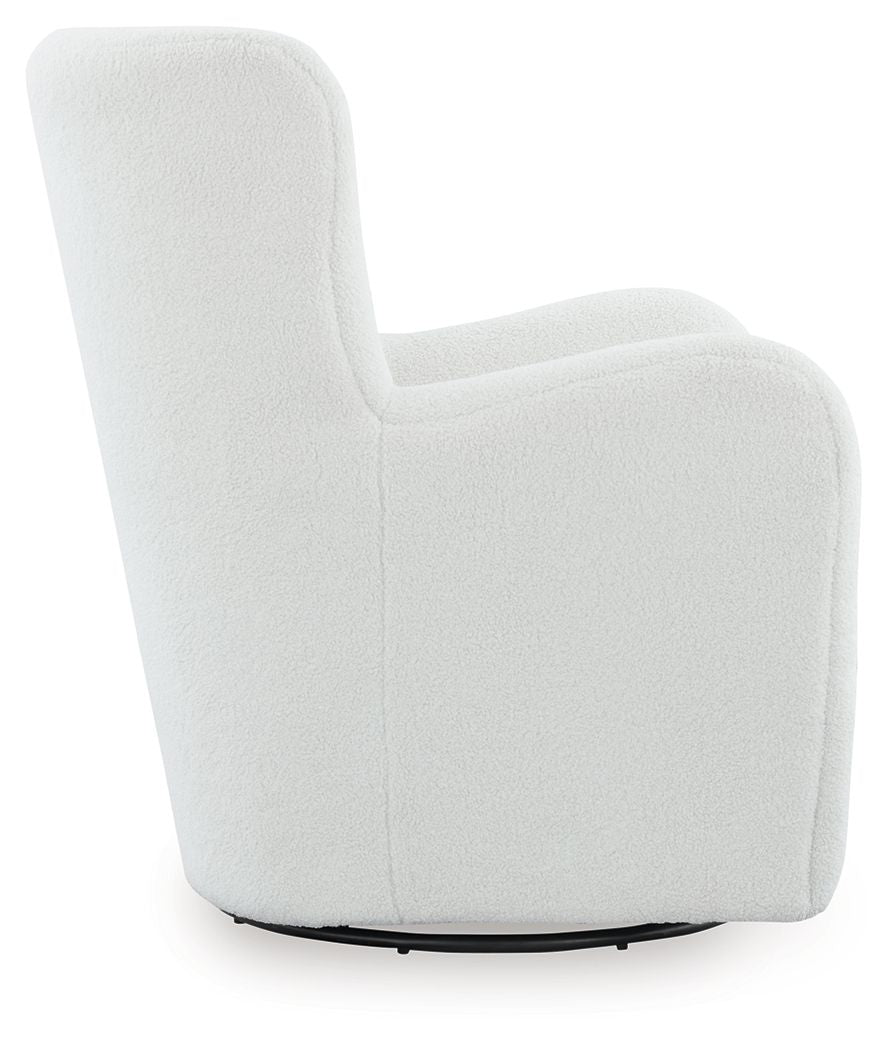 Rowenburg Swivel Glider Accent Chair