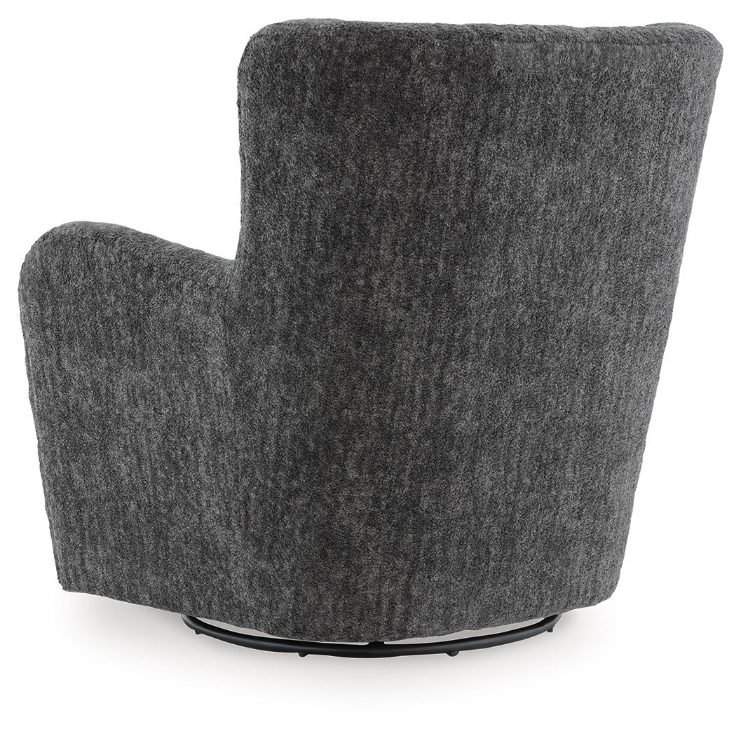 Rowenburg Swivel Glider Accent Chair