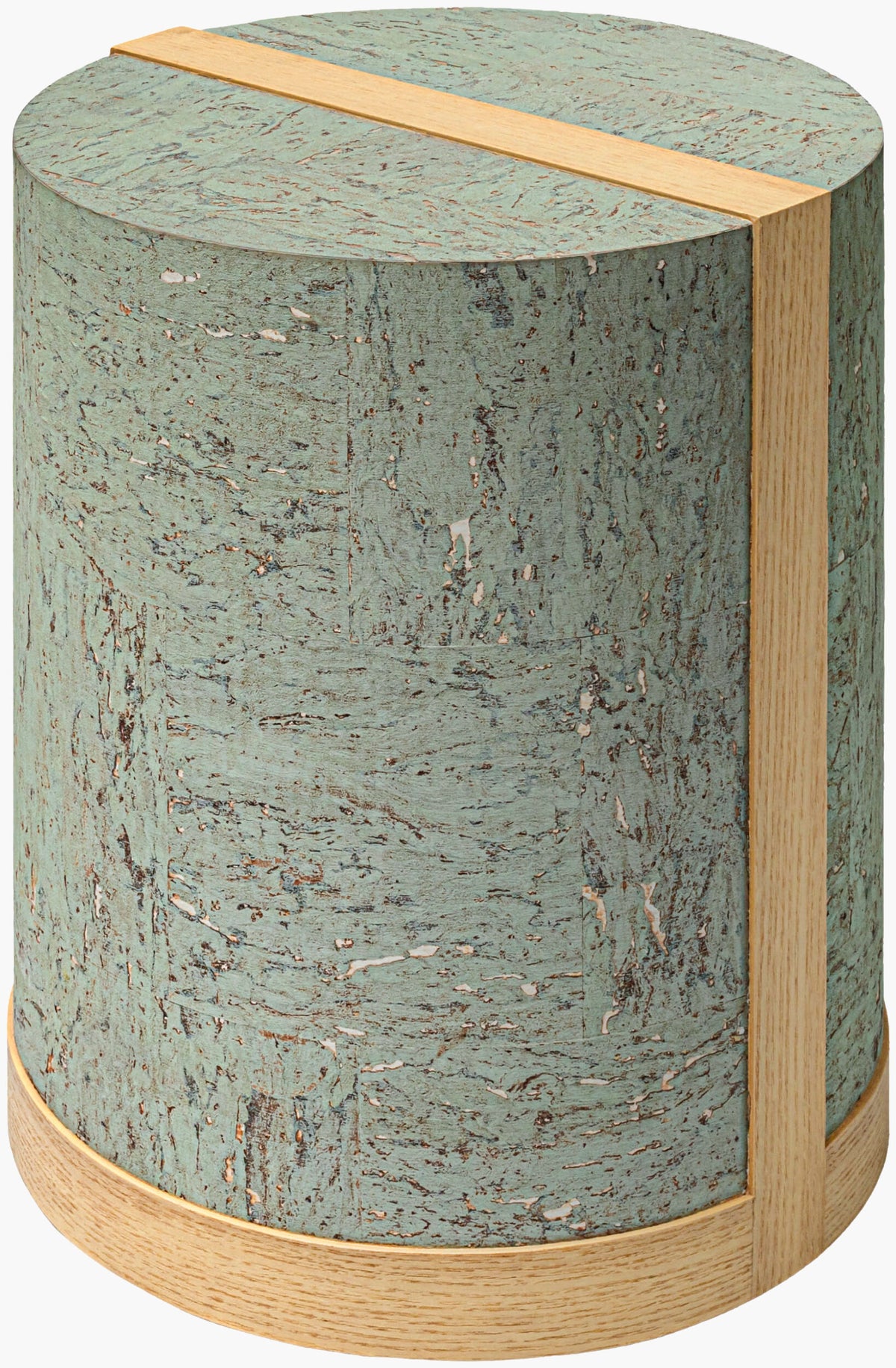 Faron End Table – Green Cork