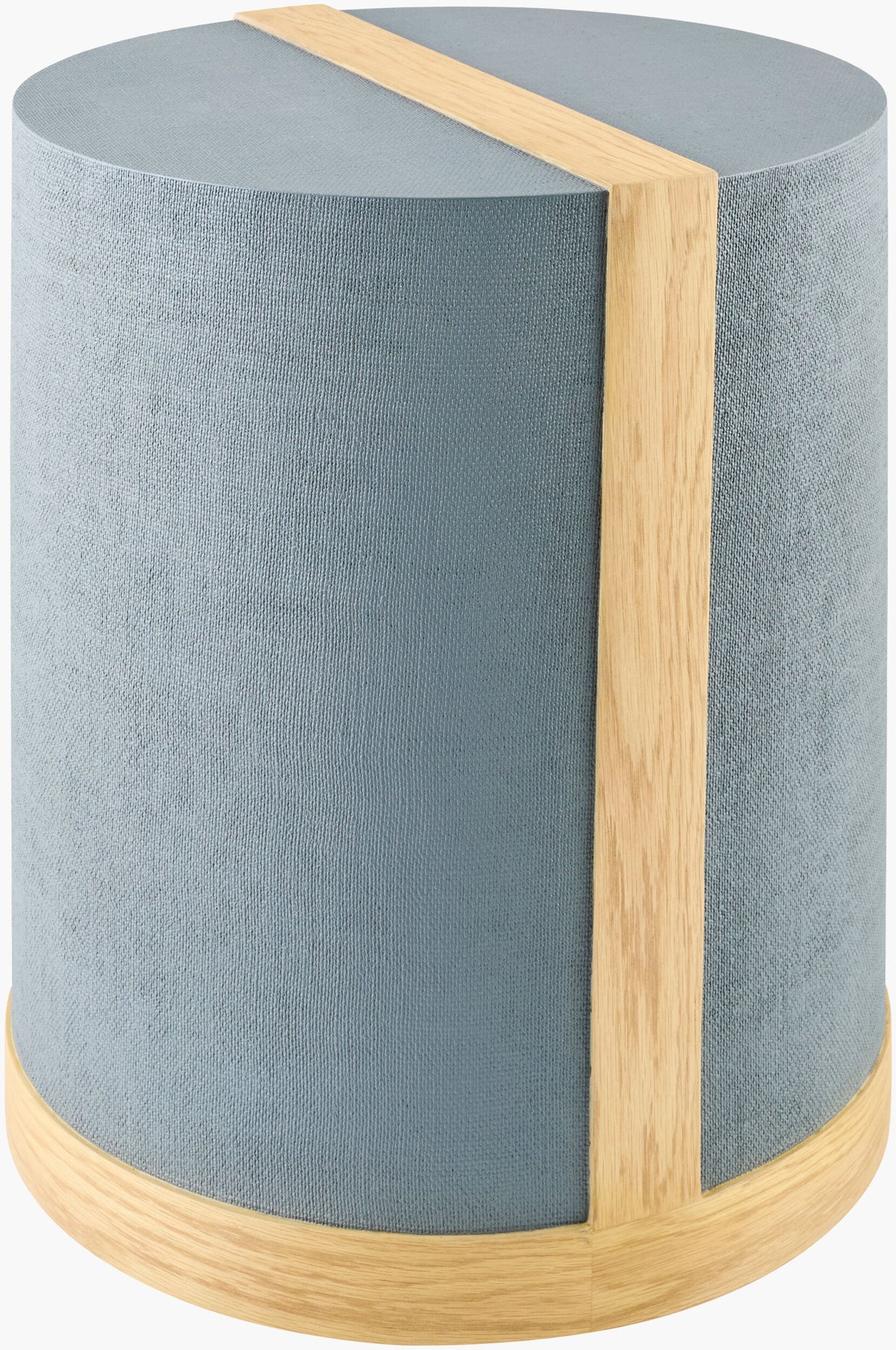Faron End Table – Blue Linen