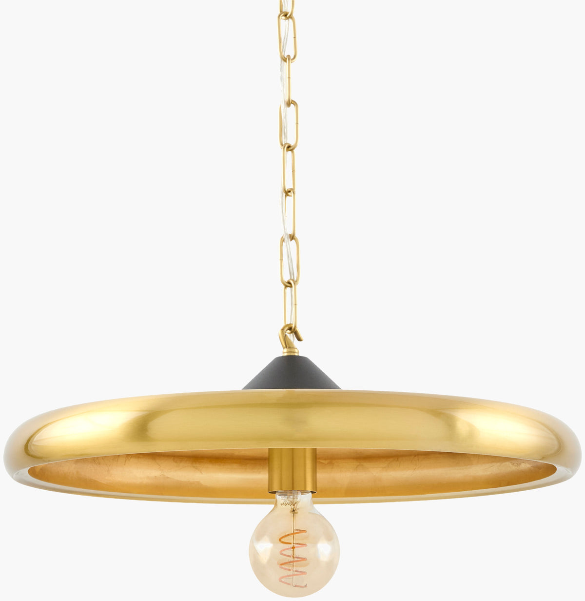 Kyren Pendant – Plated Metallic-Brass – image 1