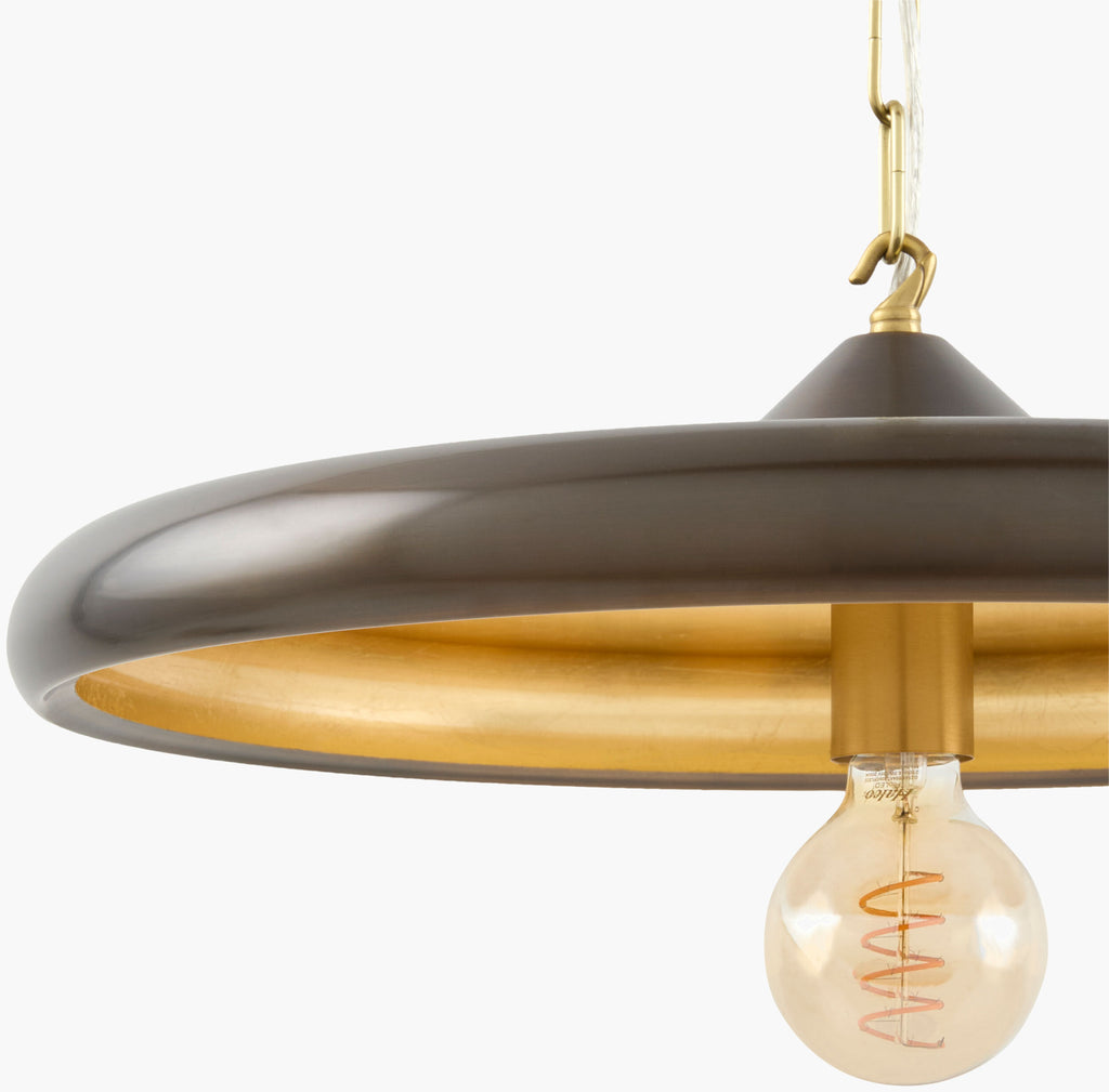 Kyren Pendant – Plated Metallic-Bronze – image 3