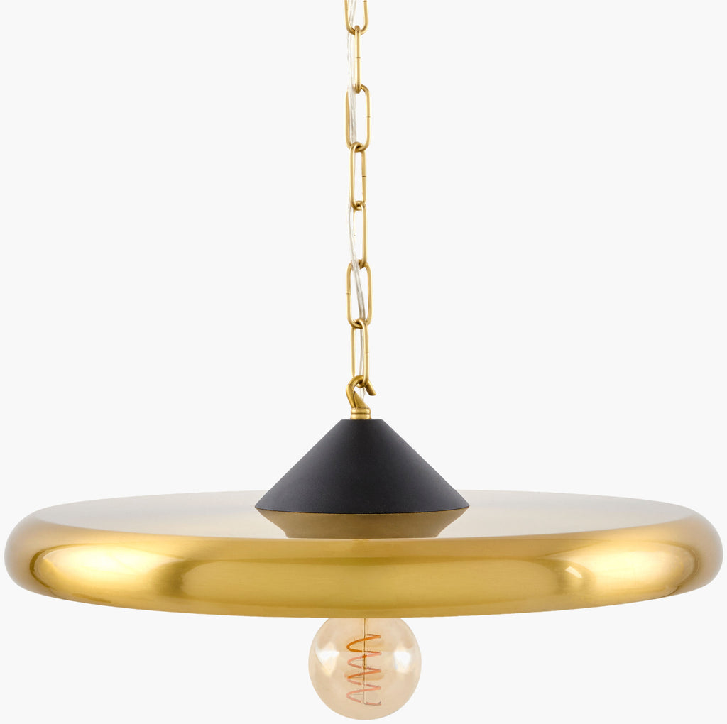 Kyren Pendant – Plated Metallic-Brass – image 2