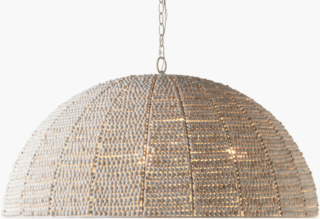 Coquina Vale Chandelier – Painted Gold, 35" W – image 5