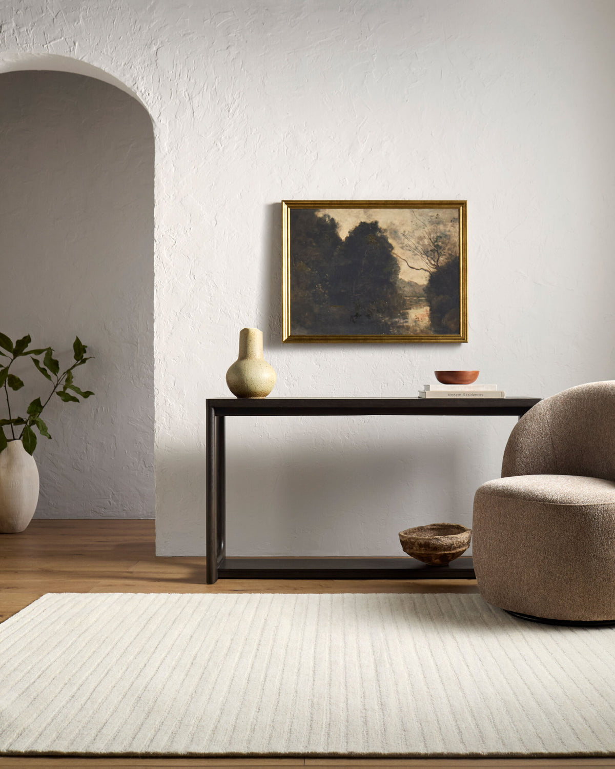Oyster Cut rug by Surya